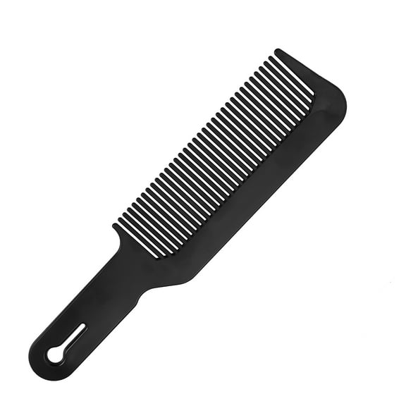 Unique Bargains Wide Tooth Hair Comb Hairdressing Styling Tool for Men Women Plastic Black
