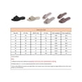 thumbnail image 2 of Frontwalk Women Sandals Summer Flat House Slippers Non Slip On Slides Casual Shoes for Ladies Brown 9, 2 of 9