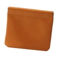 thumbnail image 1 of Bolso cosmético del bolsillo, prenda impermeable portátil de la cartera ninguna bolsa pequeña del bolso del maquillaje de la cremallera Naranja, 1 of 10