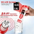 thumbnail image 2 of PH Meter for Water, 4 in 1 PH Temp EC TDS Meter for Hydroponics PPM Water Tester Digital,0.01 High Precision pH Tester Digital with ATC, TDS pH Meter for Water, Wine, Pool, Hydroponics and Aquariums, 2 of 11