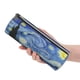 thumbnail image 5 of Disketp The Starry Night Estuche Organizador de Lápices de Cuero, Estuche de Oficina con Cremallera para Bolígrafo y Lápiz, 5 of 6