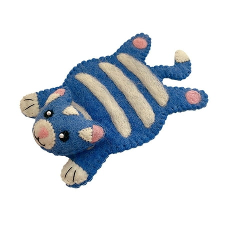 

Cartoon Animal Wool Tea Handmade Cute Scald Water Cup Mat Pad Placemat For Table Kitchen Decoration