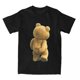 thumbnail image 5 of Camiseta con estampado gráfico "I Love", de hip hop, vintage, de gran tamaño, informal, suave y acogedora, de algodón., 5 of 7