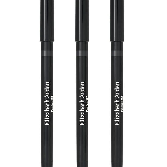 3x Elizabeth Arden Color Intrigue Eyeliner 02 Pewter  New & Authentic