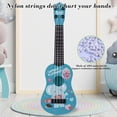 thumbnail image 5 of Kbndieu Christmas Gifts for Grandkids, Kids Toy Ukulele Guitar, 4 Strings Mini Toddler Ukulele Guitar Musical Instruments Educational Toys for Kids Boys Girls Beginner, 5 of 6