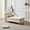 Beige, variant on YWEN Upholstered Chaise Lounge Chair Indoor with Storage, Modern Velvet Recliner Lounge Chair with Round Pillows, Gold Metal Legs & Backrest, Reading Chaise Chair for Living Room Bedroom