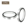 thumbnail image 3 of Unique Bargains Silver Tone Metalized Tape 0.6 Inch x 55 Yards Decor Tape 2 Pack, 3 of 6