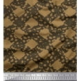 thumbnail image 1 of Soimoi Poly Georgette Fabric Check & Animal Skin Fabric Prints by Yard 52 Inch Wide, 1 of 3