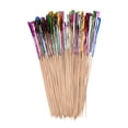 thumbnail image 1 of Miangastore Wood Fruit Sticks Assorted Color Summer Pool Party 100Pcs 9.1X0.08X0.08in, 1 of 8