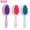 Pink+purple+pink, variant on Long Handle Shampoo Brush, 18.5cm TPE Scalp Massager Hair Washing Brush, 2-in-1 Scalp Scrubber and Shower Comb for Deep Cleansing, Bath and Hair Care
