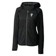 thumbnail image 2 of Women's Cutter & Buck Heather Charcoal Houston Oilers Throwback Logo Mainsail Full-Zip Jacket, 2 of 3