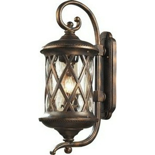 Cylinder Porch Light Hazelnut Bronze, French Country Outdoor Lighting