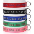 thumbnail image 1 of HUGFEGWE Personalized ID Collar for Dogs, Customize Dog Collar with 10 Embroidery Thread Colors Name and Phone Number, Personalized ID Pet Collar U2537-30135, 1 of 7