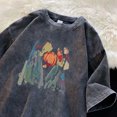 thumbnail image 3 of Camisetas para hombre, camisetas gráficas de rock, camisetas para hombre, ropa estética negra de anime, tops lavados, hip hop, 5xl, Harajuku, novedad en ropa de calle, xl, 3 of 5