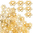 thumbnail image 4 of Shisuyan 200Pcs Jewelry Making Beads Caps Flower Shape Bead Caps Necklace Making Beads Caps, 4 of 9