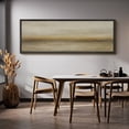 thumbnail image 6 of Large Framed Canvas Wall Art Abstract Landscape Print for Living Room Decoration - 60"x20" Black Framed, 6 of 8