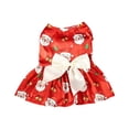 thumbnail image 3 of AuroraX Christmas Dog Dress Dog Costumes for Small Dogs Breathable Soft Washable Lightweight Pet Clothing for Small Dogs Red, 3 of 6
