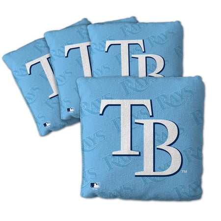 MLB Tampa Bay Rays Cornhole Bags - 4PK - L Blue