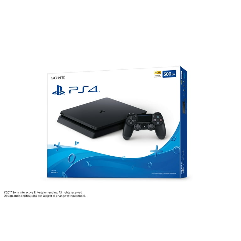 Restored Sony CUH-2115A Playstation Slim 500GB Gaming System (PS4)  (Refurbished)