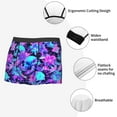 thumbnail image 3 of Kdxio Men's Boxer Briefs with Flower Happy Skull Print - Comfortable and Breathable Underwear for Everyday Wear, 3 of 5