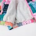thumbnail image 5 of 1-6T Kids Girls Waterproof Windbreaker Printed Hooded Zip-up Jackets Lined Rain Jackets - Blue Cat, 5 of 7