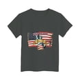 thumbnail image 4 of CAICJ98 250 Years American 1776 2026 250th 4th July Independence Day Tshirt for Boys Girls (Dark Gray,1-2 Years), 4 of 4