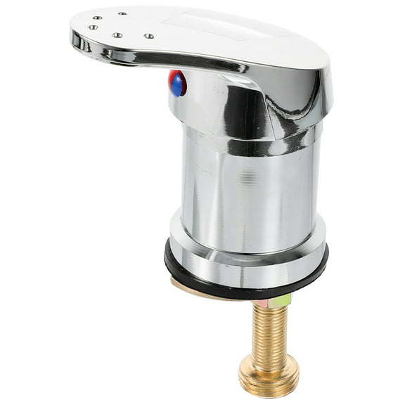 LIOOBO Hair Salon Supplies for Barbershop Round Handle Iron Plated Copper 1Pack