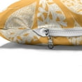 thumbnail image 4 of Autumn Pet Bed, Simple Delicate Leafs Detailed Illustration Pastel Toned Uni-color Background, Resistant Pad for Dogs and Cats Cushion with Removable Cover, 24" x 39", Pale Orange White, by Ambesonne, 4 of 4