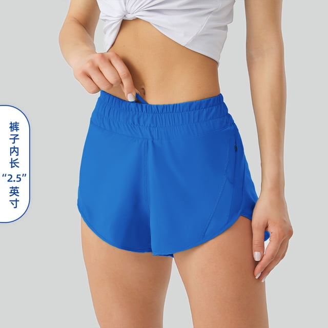 Women Seamless Yoga Shorts Workout High Waisted Butt Contour Tummy Control