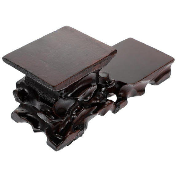 Vase Base Stand Stands Antique Smooth Platform Elegant Design