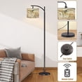 thumbnail image 5 of Arc Floor Lamps Ancient oriental drawing technique Beautiful Natural Luxury Marbleized Modern LED Adjustable Lampshade Standing Light for Living Room Reading Bedroom Office, 5 of 5