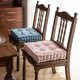 thumbnail image 5 of Nvzi Diamond Pattern Chair Pads with Handle Soft Comfy Velvet Seat Chair Cushion for Dining Chairs, Office Chairs, Hardwood Floors (Blue,16x16), 5 of 5