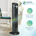 thumbnail image 3 of PureGuardian 29" Oscillating 3-Speed Space-Saving Tower Fan, TF2113B, New, 3 of 7