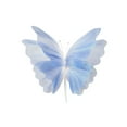 thumbnail image 2 of Plastic Butterfly Veils Flower Decor, 3D Lifelike Multi-Color DIY Versatile, Decor for Weddings Festive Parties Outdoor Courtyard Window Background Wall Garden Home Party Favors, 2 of 6