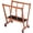 Walnut, variant on Wood Large Print Rack with Castors, Artist Storage and Display, Premium Drying Rack, Storage for Canvas, Prints, Panels, Posters, Holds Artworks Up to 47