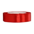 thumbnail image 3 of Gift Packing Satin DIY Artificial Ribbon Favor Bag Wrapping Scrapbook Crafting Ribbon Big red 2cm, 3 of 9