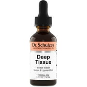 Dr. Schulze's Deep Tissue Oil Formula with Habanero Pepper, Wintergreen Oil | Powerful Herbal Support for Muscles, Tendons and Joints