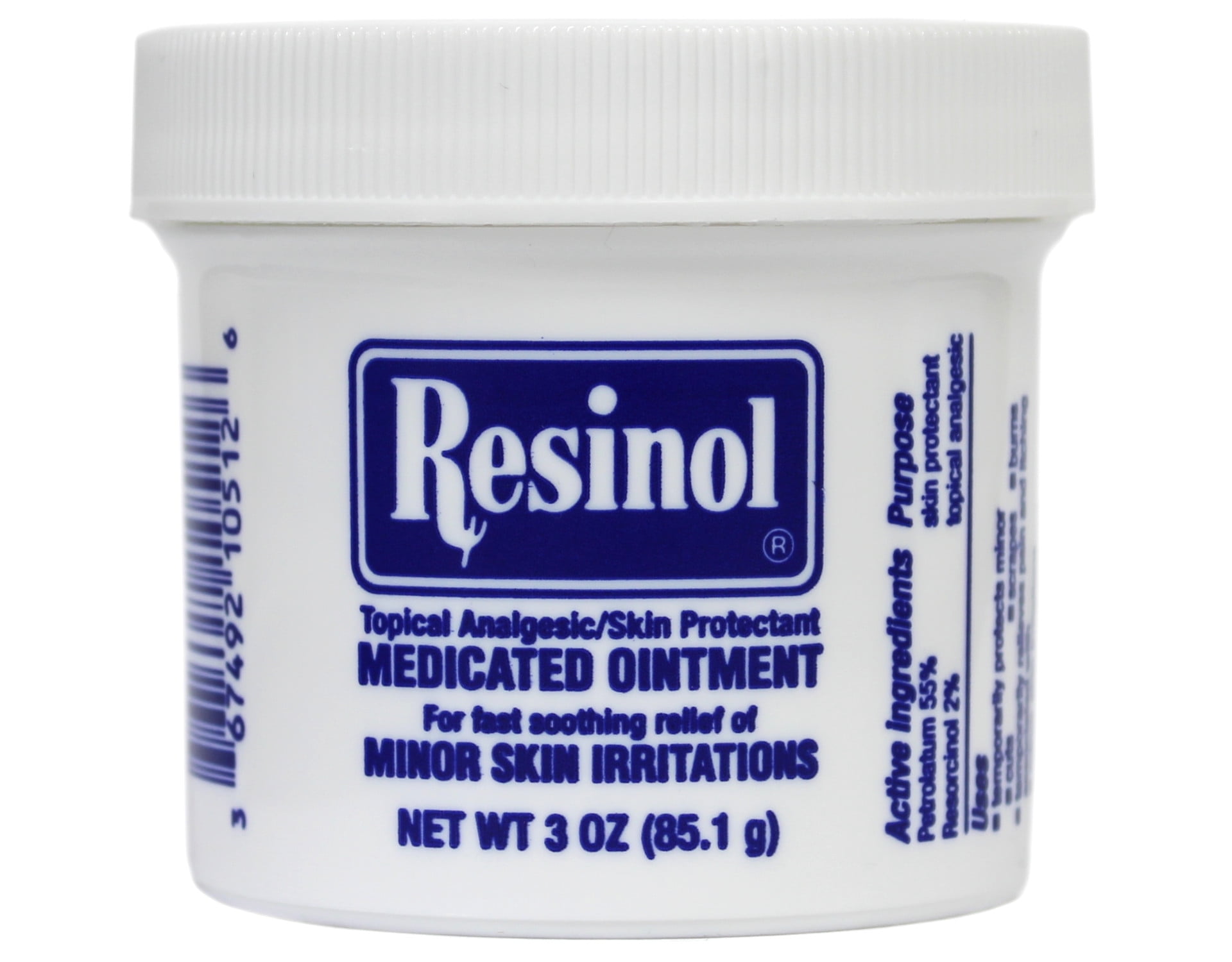 Resinol Ointment Jar - 3.3 Oz ( 2 pack ) FRESH PHARMACY STOCK!