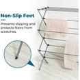 Compact Clothe Dry Rack Oversized Collapsible Clothes Drying Rack, 35