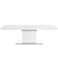thumbnail image 6 of Vector Expandable Dining Table-EEI-2870-WHI-SLV, 6 of 7