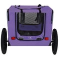 thumbnail image 4 of “Foldable Pet Bike Trailer for Small & Medium Dogs – Best-Selling Easy-Release Wheel Dog Cart with Non-Slip Floor & Internal Leash”, 4 of 23
