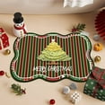 thumbnail image 4 of Honeeladyy 1 PC Christmas Door Mat Outdoor, Xmas Welcome Mat for Front Door, Christmas Non Slip Holiday Doormat Indoor Entryway Floor Rug for Entrance Outside Home, 23.62"x15.74", 4 of 6