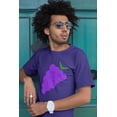 thumbnail image 3 of Halloween Purple Grape Costume Mens T Shirt, 3 of 5