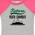 thumbnail image 4 of Inktastic Rock Climbing Future Climber Boys or Girls Baby Bodysuit, 4 of 5