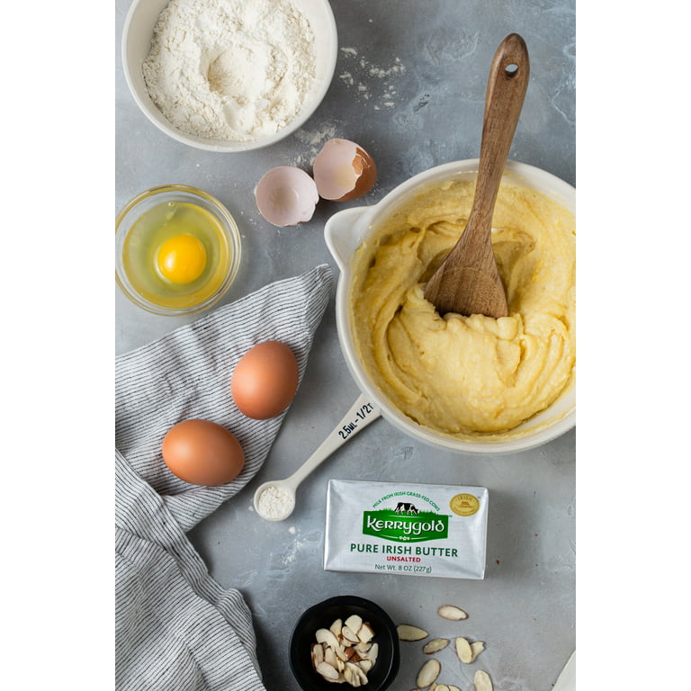  Kerrygold Pure Irish Butter Foil 8.0 oz (pack of 20) : Grocery  & Gourmet Food