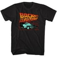 thumbnail image 4 of Back to the Future Neon Adult T-Shirt, 4 of 4