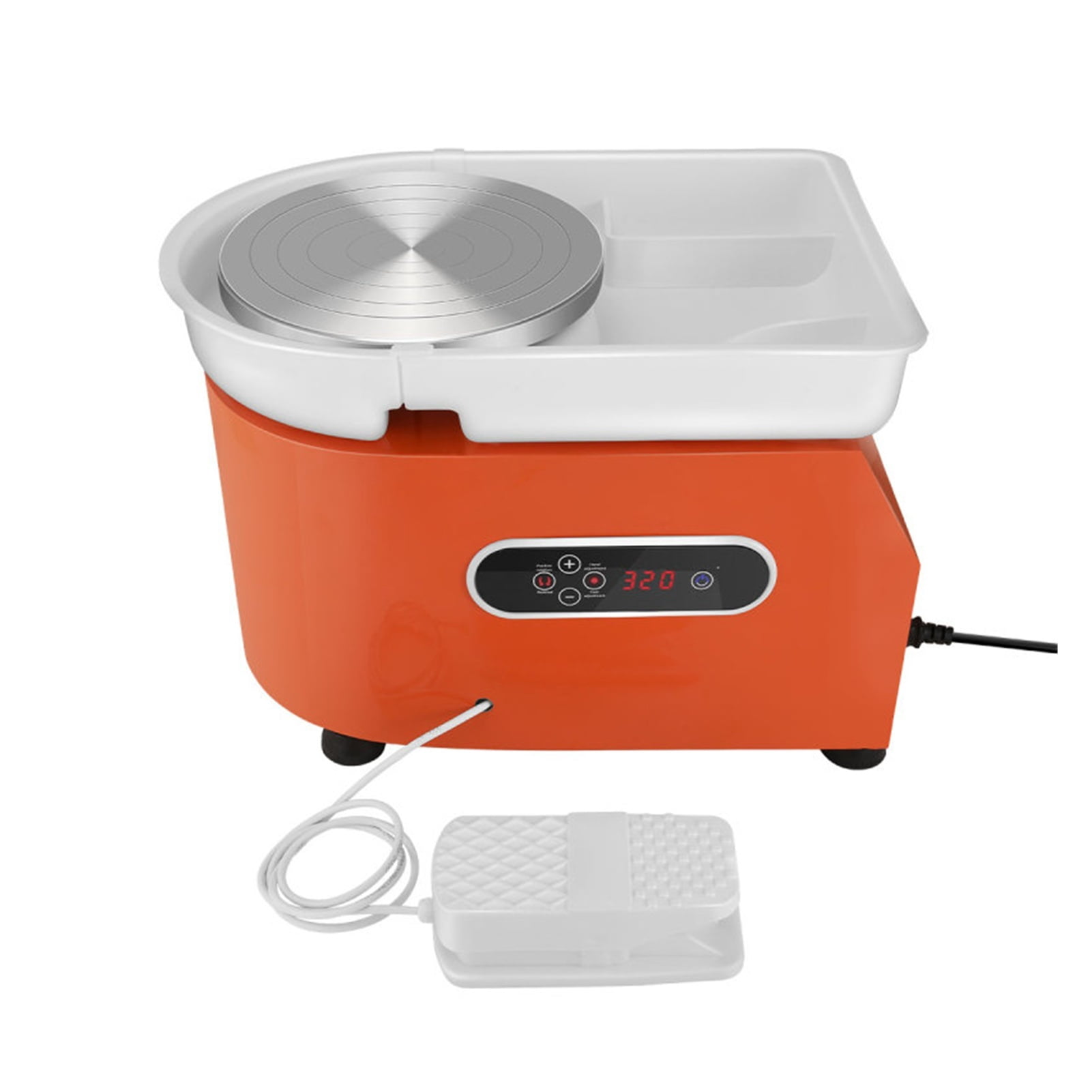 New Updated Version Of Electric Ceramic Wheels, With 25 Cm LCD Display 350W Electric Ceramic Ceramic Turbine Ceramic ,Wide Ranging Usage