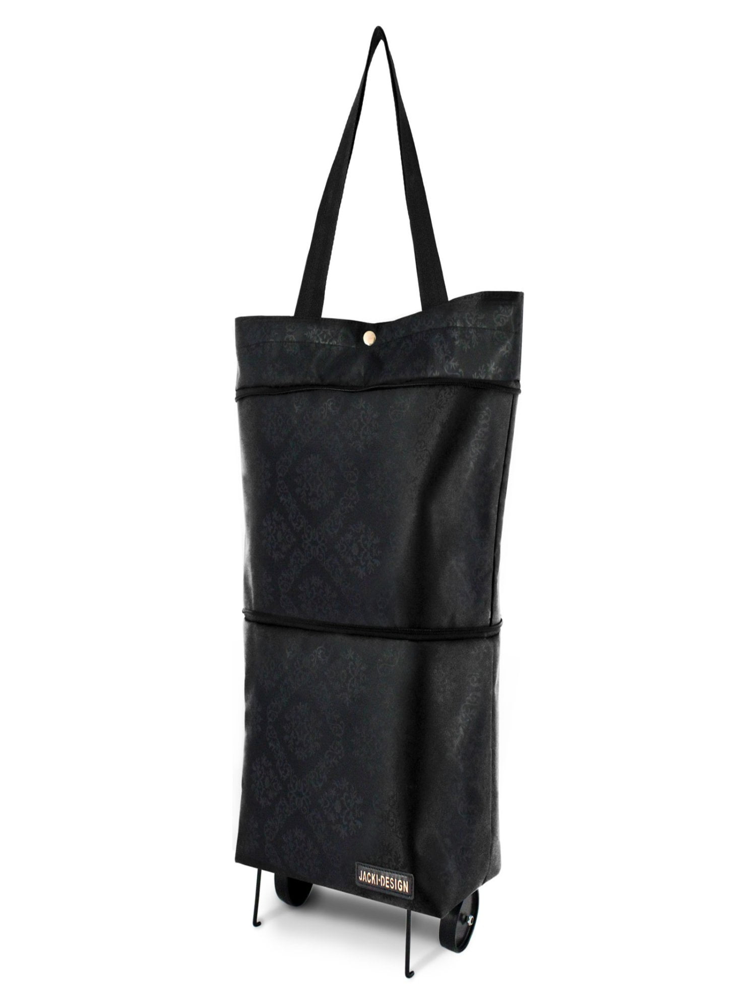 Jacki Design New Essential Expandable Tote Bag with Wheels Walmart