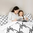thumbnail image 4 of Feelyou Black Princess Bow Bedding Comforter Set 7pcs, Fashion Ribbon King Bedding Sets, 4 of 8