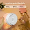 thumbnail image 5 of Sunrise Alarm Clock, Wake up Light Alarm Clock, 3 Ways Dimmable Modern Small Digital RGB Bedside Lamp for Heavy Sleeper, 5 of 6